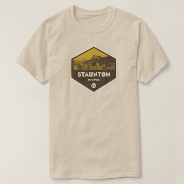 Camiseta Parque Estatal Staunton Colorado (Diseño del anverso)