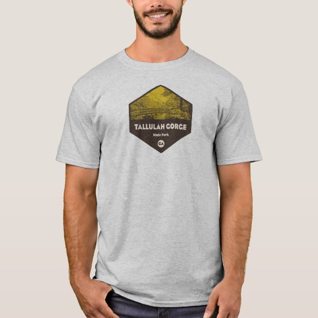 Camiseta Parque estatal Tallulah Gorge Georgia (Anverso)