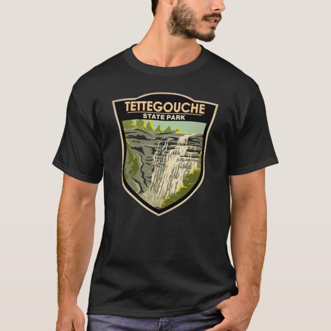 Camiseta Parque estatal Tettegouche Minnesota Vintage (Anverso)
