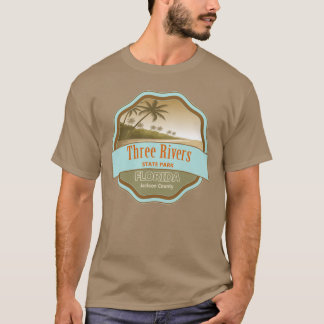 Camiseta Parque Estatal Three Rivers Condado de Jackson Flo
