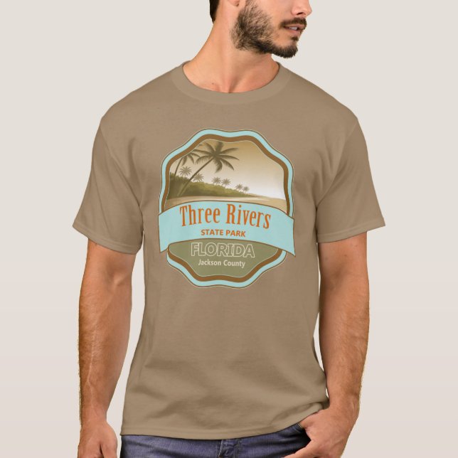 Camiseta Parque Estatal Three Rivers Condado de Jackson Flo (Anverso)