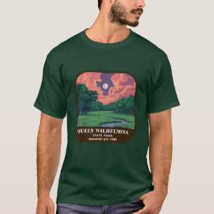 Camiseta Parque Estatal Vintage Wilhelmina Arkansas Parque 
