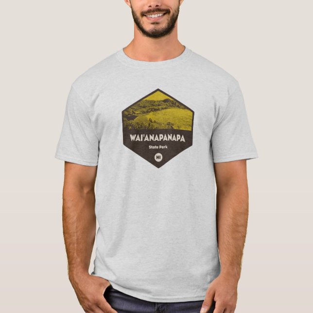 Camiseta Parque estatal Wai'anapanapa Hawaii (Anverso)