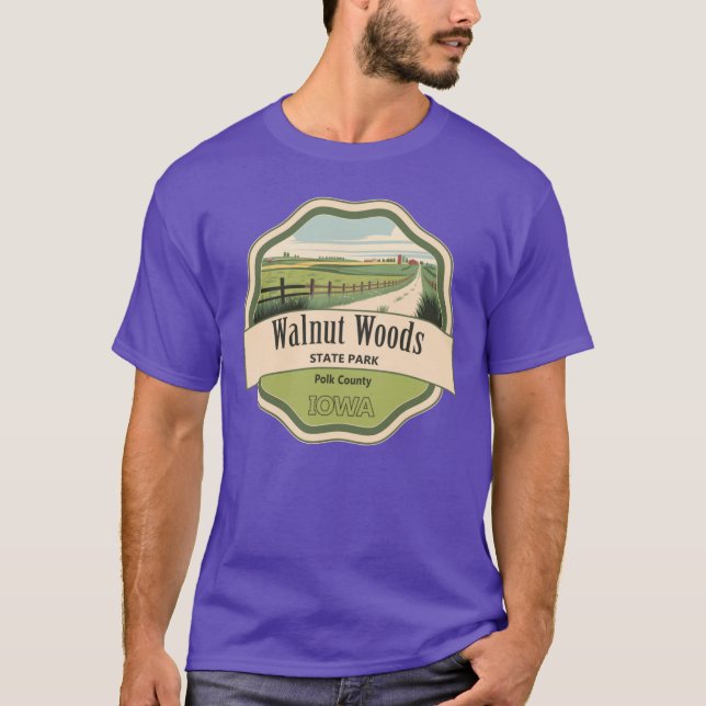 Camiseta Parque Estatal Walnut Woods (Anverso)