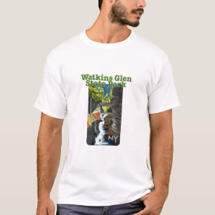 Camiseta Parque Estatal Watkins Glen, Nueva York