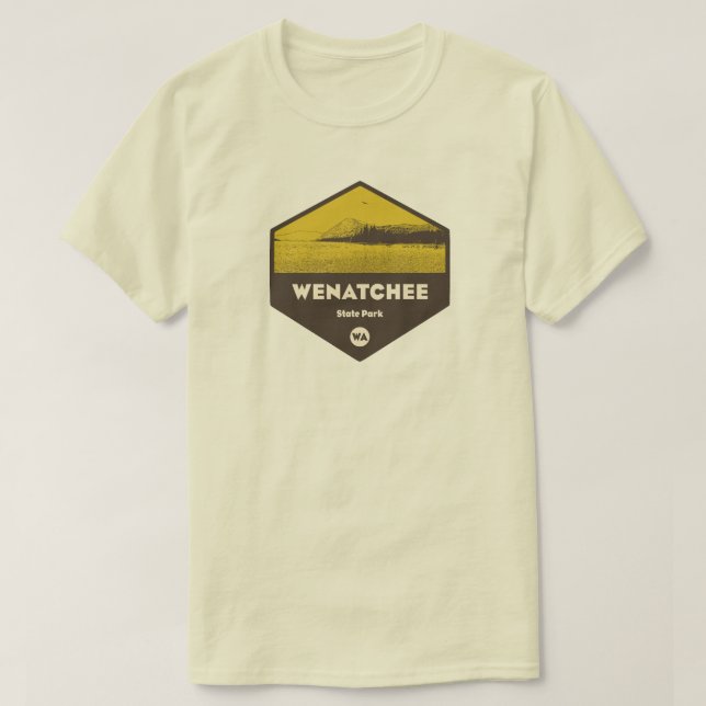 Camiseta Parque estatal Wenatchee Washington (Diseño del anverso)