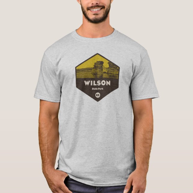 Camiseta Parque Estatal Wilson Kansas (Anverso)
