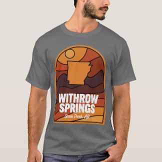 Camiseta Parque Estatal Withrow Springs Arkansas