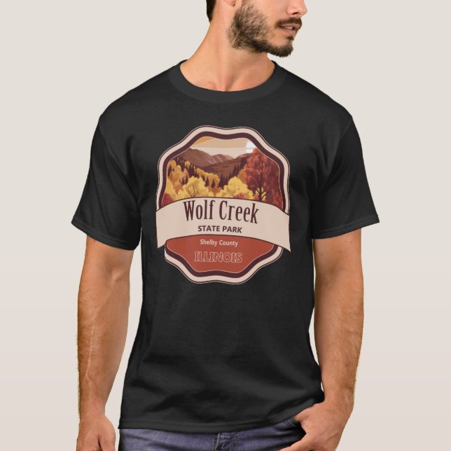 Camiseta Parque Estatal Wolf Creek1 (Anverso)
