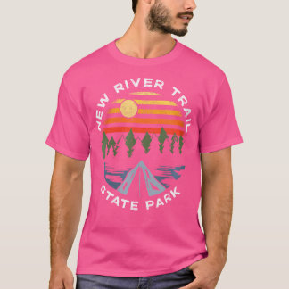 Camiseta Parque estatal Womens New River Trail State Park V