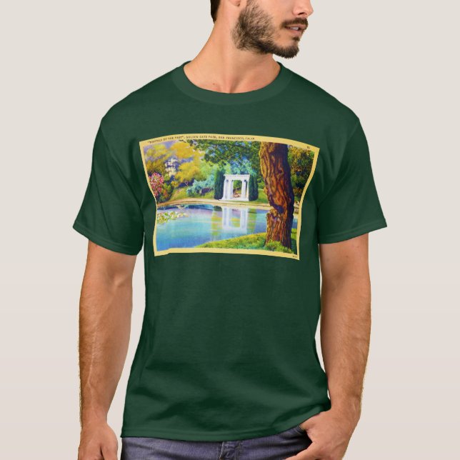 Camiseta Parque Golden Gate "Portales del pasado" (Anverso)