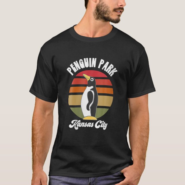 Camiseta Parque Groovy Penguin (Anverso)