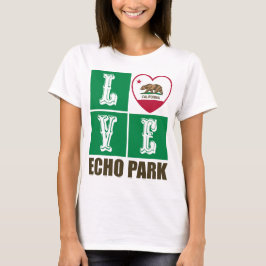 Camiseta Parque Heart Echo de Bandera Estatal de la Repúbli