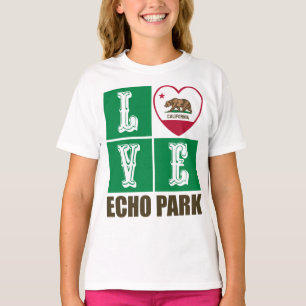 Camiseta Parque Heart Echo de Bandera Estatal de la Repúbli