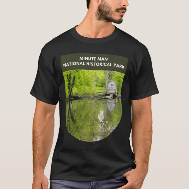 Camiseta Parque Histórico Nacional Minute Man - Massachuset (Anverso)