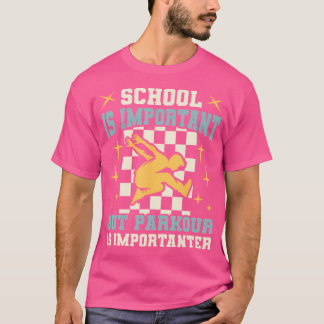 Camiseta Parque Importante Escuela Parkour Importante Adole