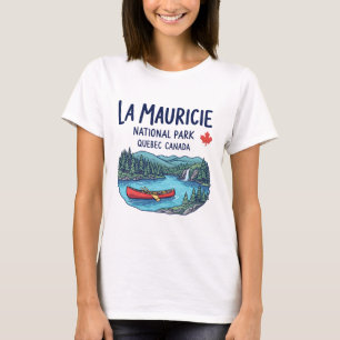 Camiseta Parque La Mauricie Quebec Canadá Paisaje Bonito