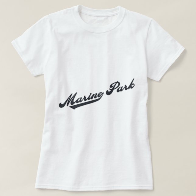 Camiseta Parque marino (Diseño del anverso)