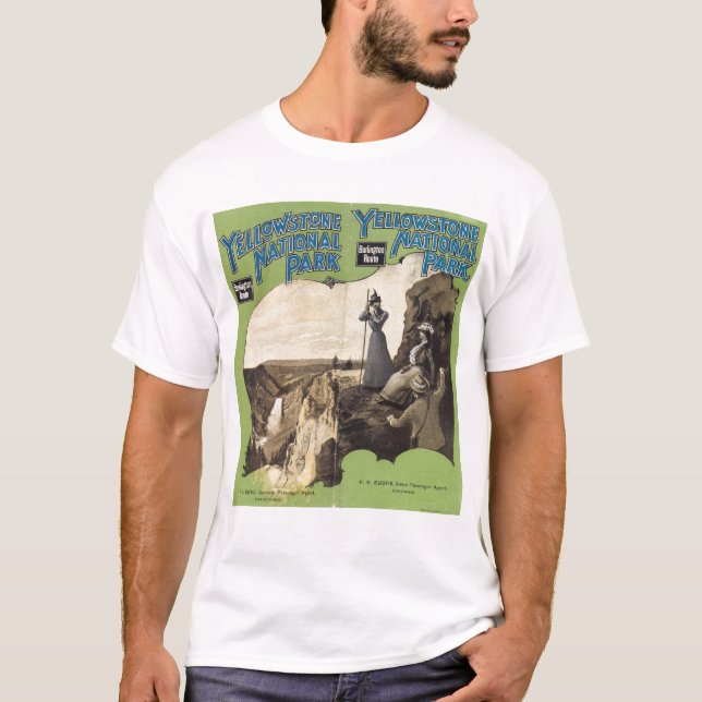Camiseta Parque nacional 3 de Yellowstone (Anverso)