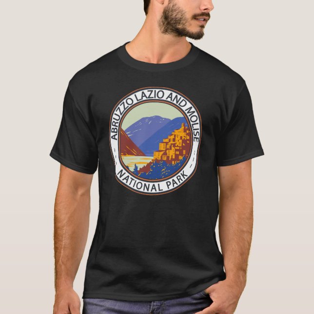 Camiseta Parque nacional Abruzzo, Lazio y Molise Italia (Anverso)