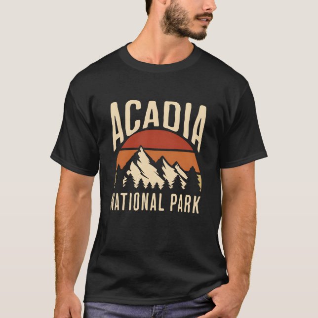 Camiseta Parque Nacional Acadia (Anverso)