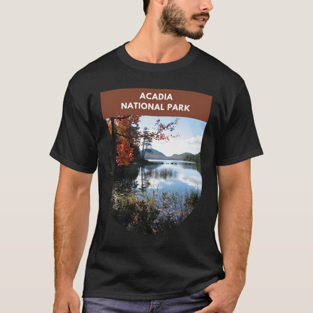 Camiseta Parque nacional Acadia (Anverso)