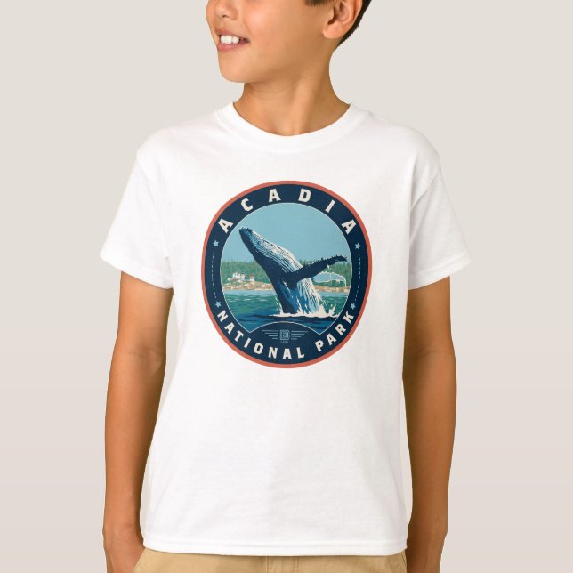 Camiseta Parque nacional Acadia (Anverso)