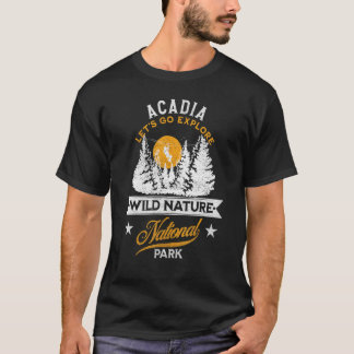 Camiseta Parque nacional Acadia