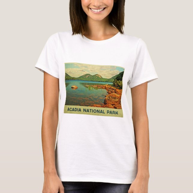 Camiseta Parque nacional Acadia (Anverso)