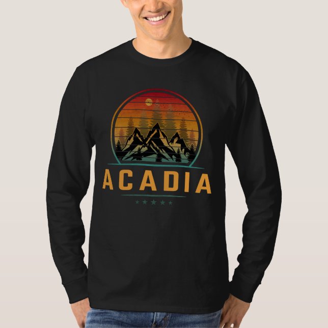 Camiseta Parque Nacional Acadia (Anverso)