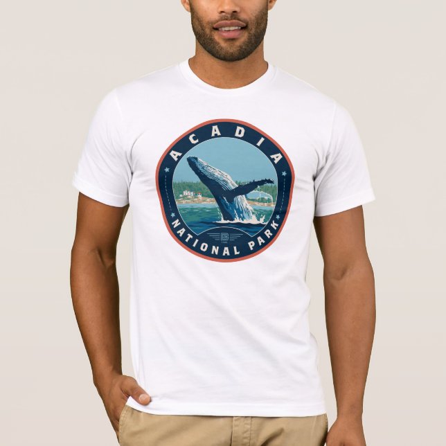 Camiseta Parque nacional Acadia (Anverso)