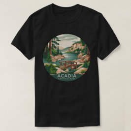 Camiseta Parque nacional Acadia