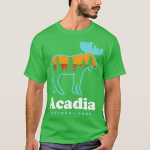 Camiseta Parque nacional Acadia Camping Bar Harbour Maine M