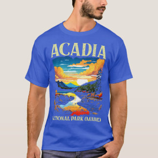 Camiseta Parque Nacional Acadia Maine 2