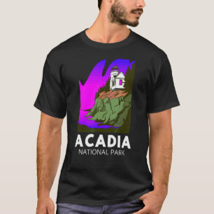 Camiseta Parque nacional Acadia Maine Mujeres Hombres Niños