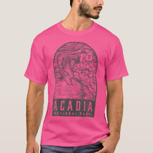 Camiseta Parque nacional Acadia Merchandise Senderismo