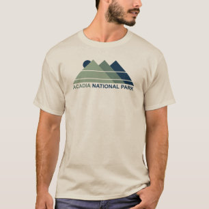 Camiseta Parque nacional Acadia Montaña Sun