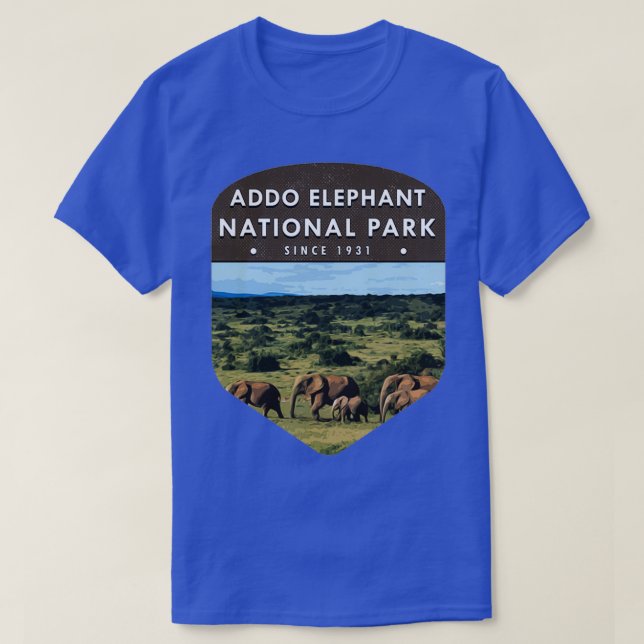 Camiseta Parque nacional Addo Elephant (Diseño del anverso)
