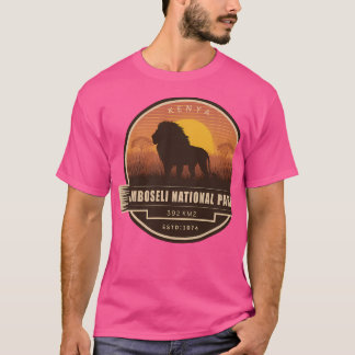 Camiseta Parque nacional Amboseli Kenia