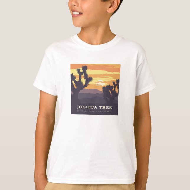Camiseta Parque nacional Árbol de Joshua | California (Anverso)