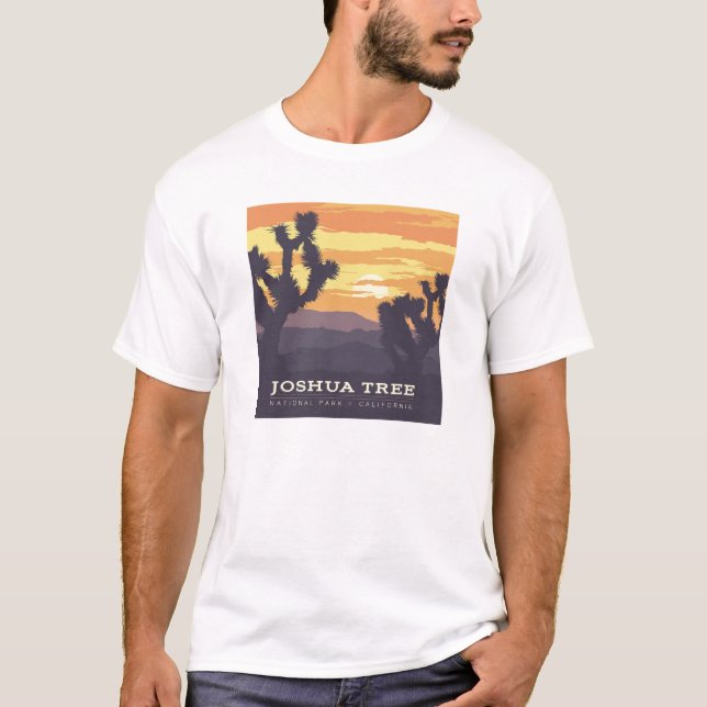 Camiseta Parque nacional Árbol de Joshua | California (Anverso)