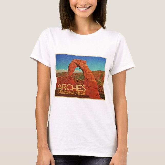 Camiseta Parque nacional Arches (Anverso)