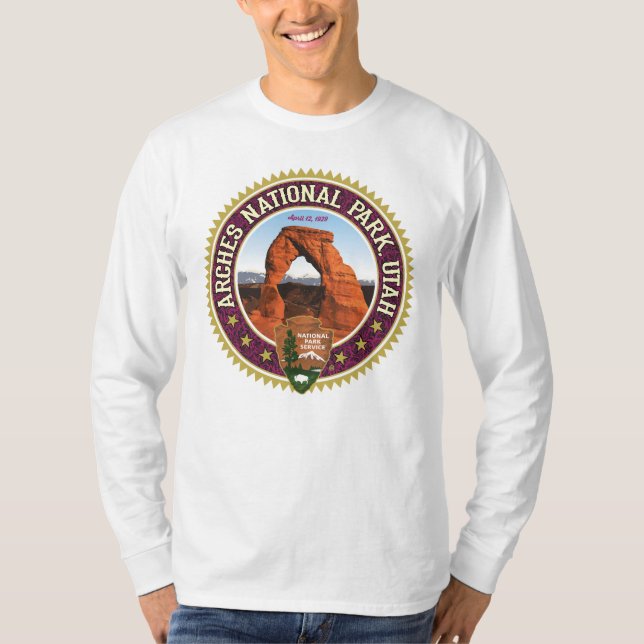 Camiseta Parque nacional Arches (Anverso)
