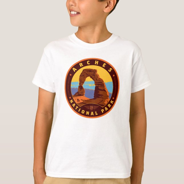 Camiseta Parque nacional Arches (Anverso)