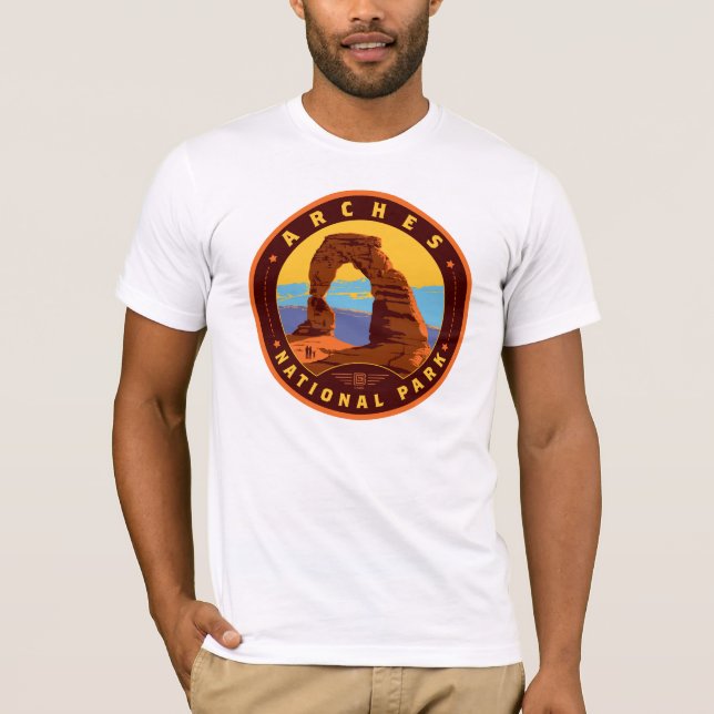 Camiseta Parque nacional Arches (Anverso)