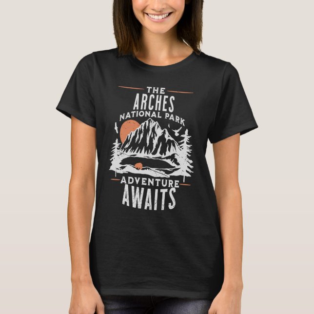 Camiseta Parque nacional Arches (Anverso)