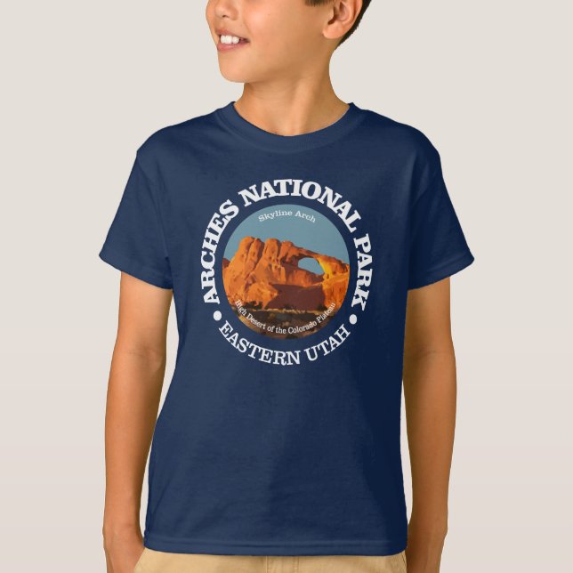 Camiseta Parque nacional Arches (Anverso)