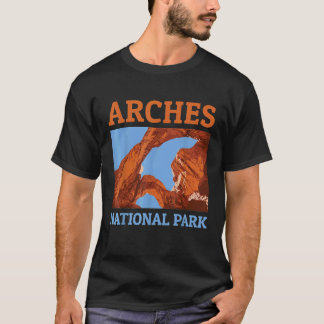 Camiseta Parque nacional Arches Camping Utah