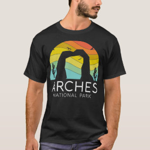 Camiseta Parque nacional Arches Cañón del Cañón Utah Zion B