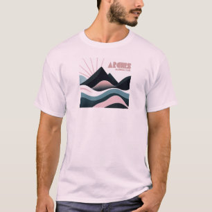 Camiseta Parque nacional Arches Coloridas Colinas